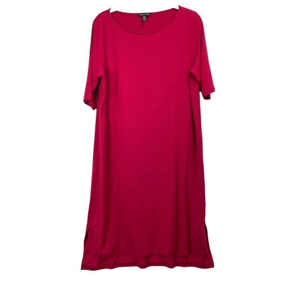 Eileen Fisher Dresses & Skirts - Eileen Fisher jersey tunic dress Sz S soft comfy lagenlook